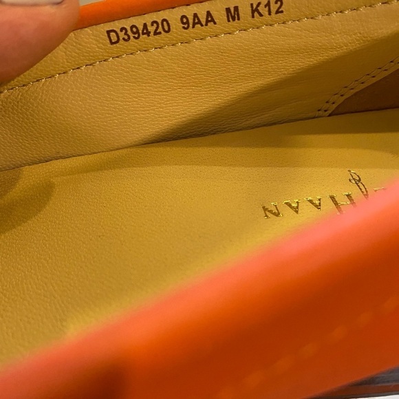 Cole Haan Orange Women’s Moccasins sz 9AA - Picture 9 of 9